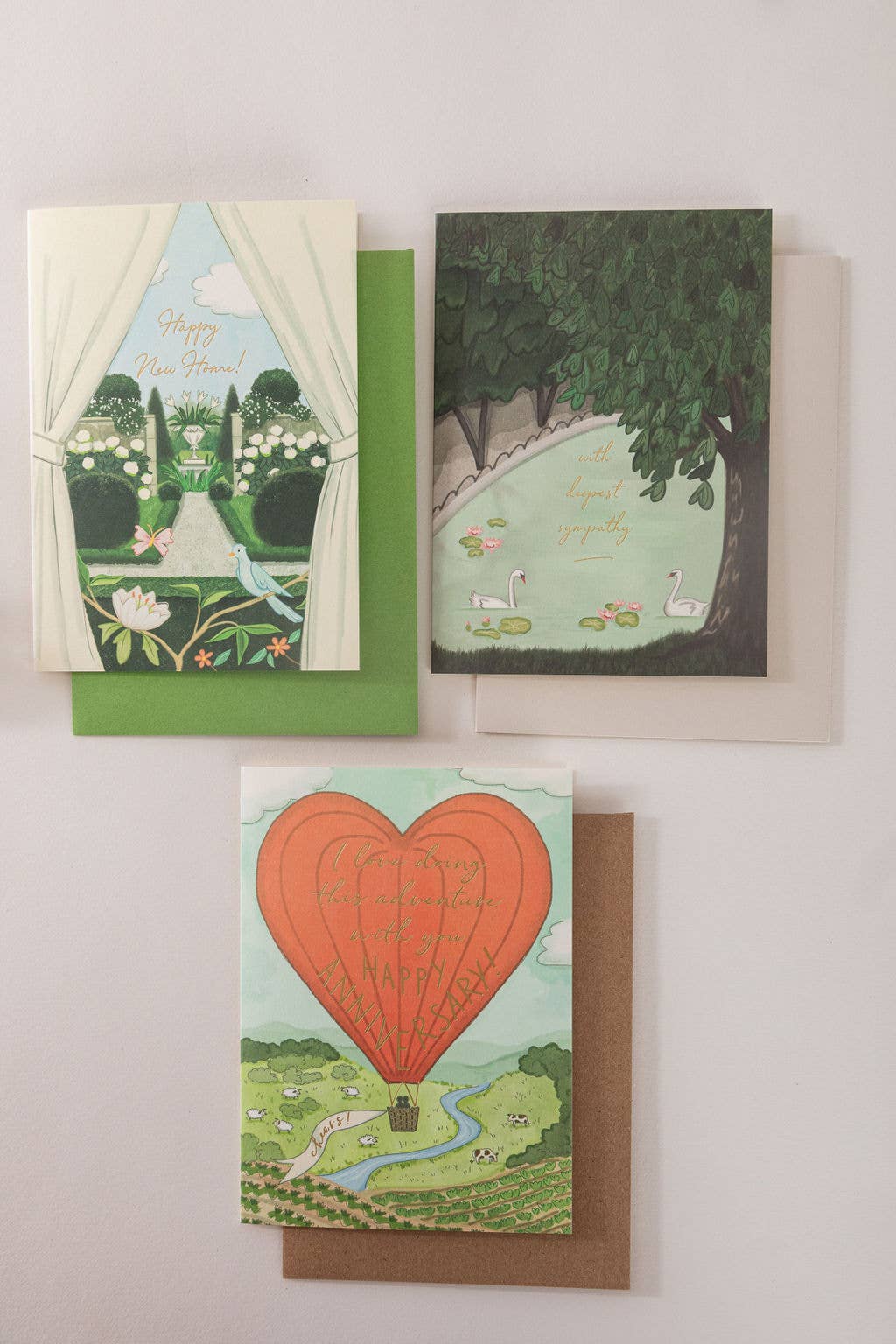 Anniversary Balloon Greeting Card