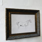 Horse Sketch Framed Picture