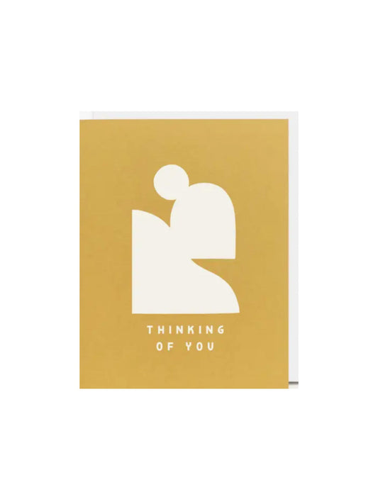 Thinking of You Silhouette Card