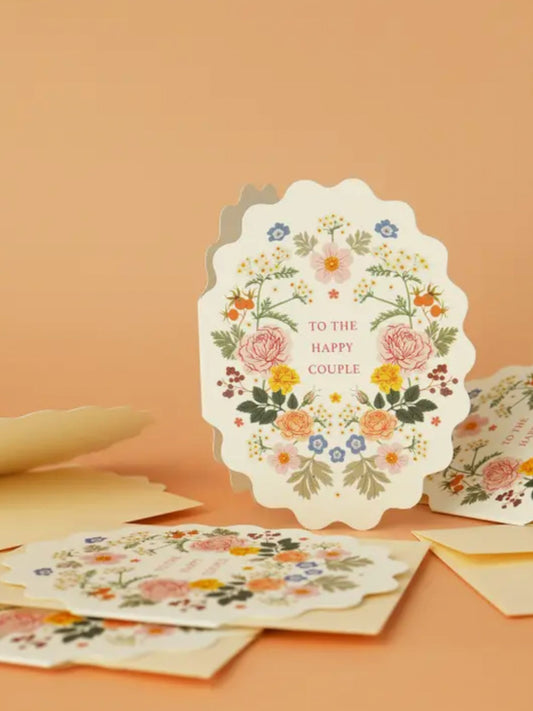 Happy Couple Wedding Card