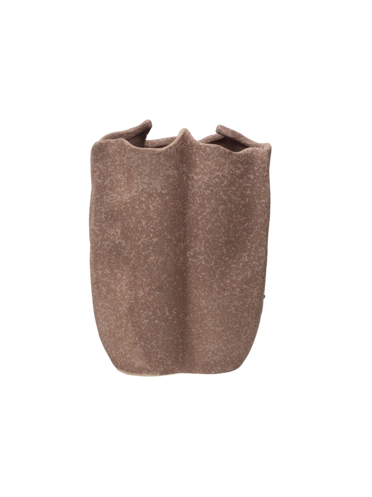 Stoneware Organic Shaped Vase