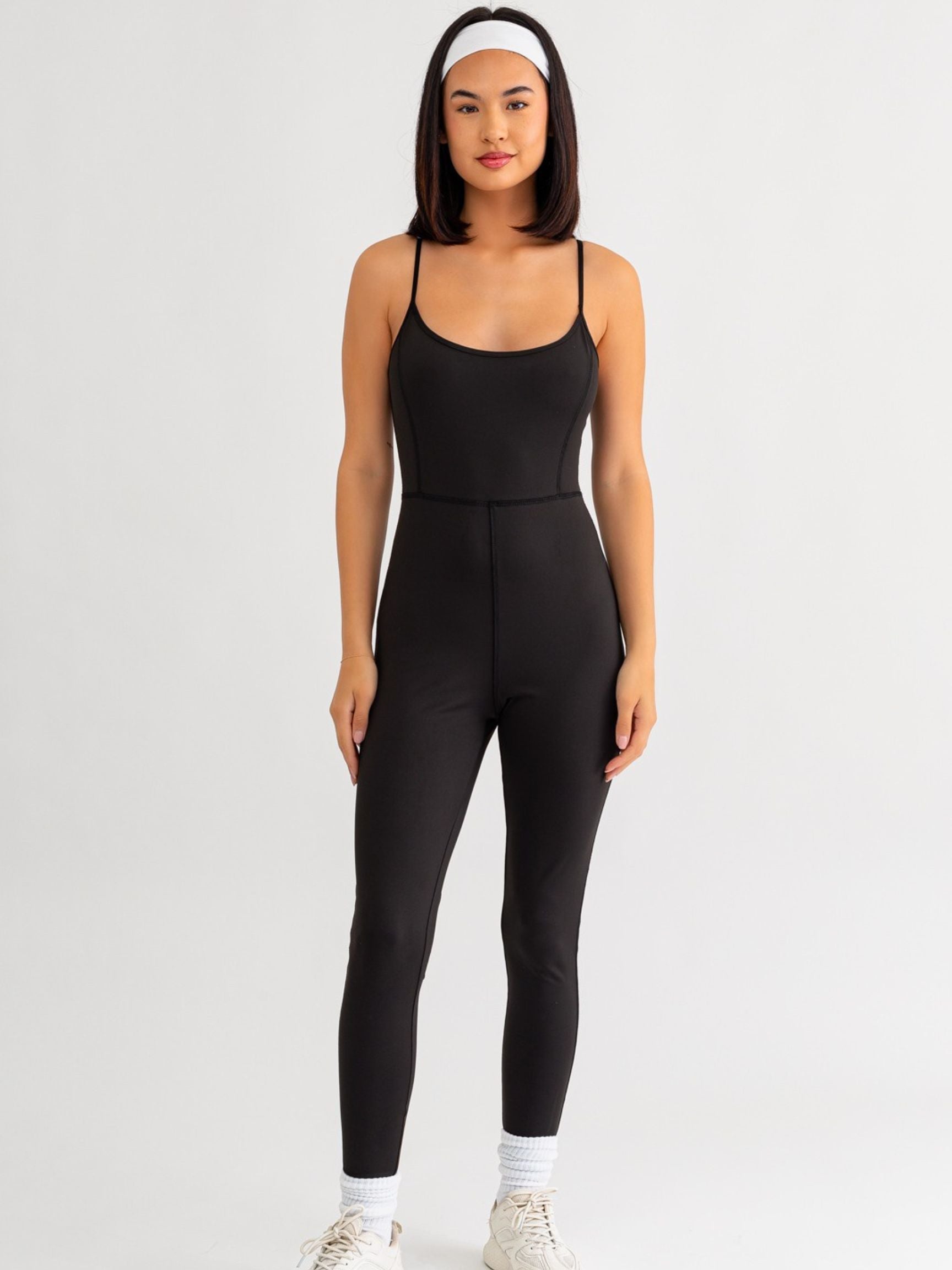 Jodie Black Athletic Bodysuit – The Native One