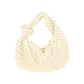 Tied Accent Pearl Pave Handbag