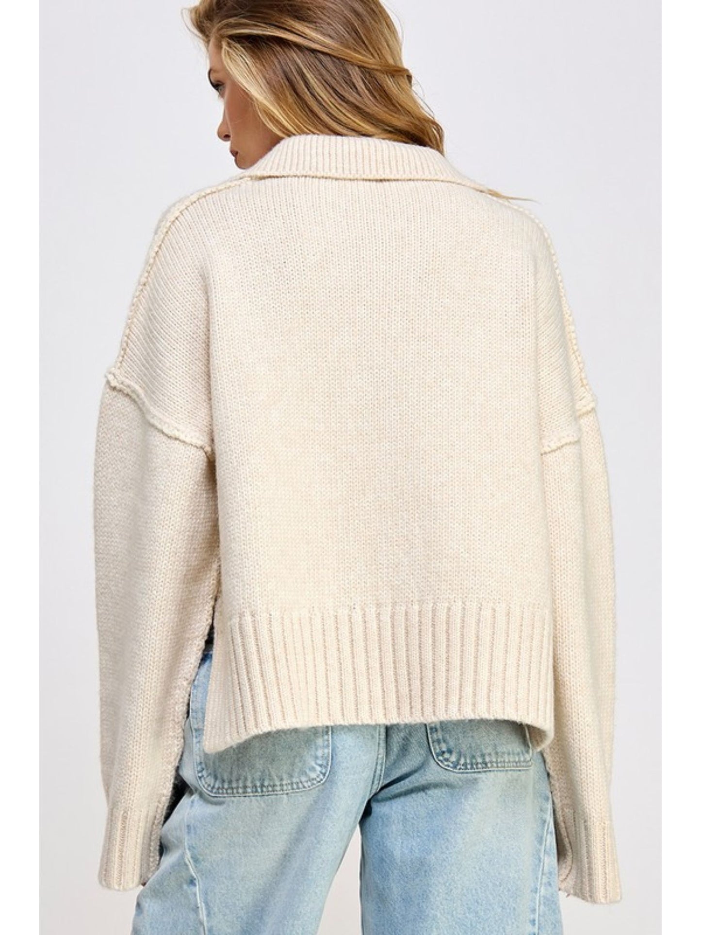 Amanda Polo Collar Sweater