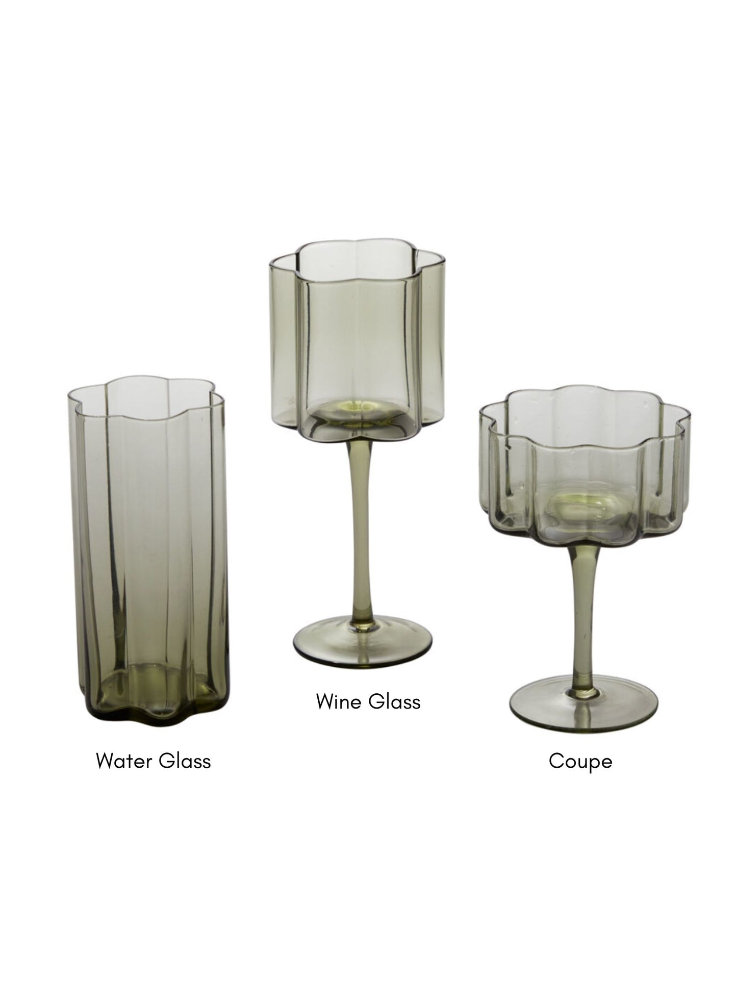 Floret Glassware (PICK UP ONLY)