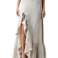 Giselle Linen Maxi Skirt