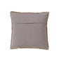 18" Square Tufted Pillow w/ Chambray Back