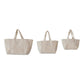 Cotton Terry Tote Bags w/ Handles