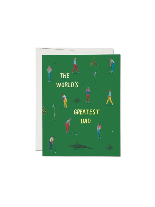 Golf Dad Father's Day Card