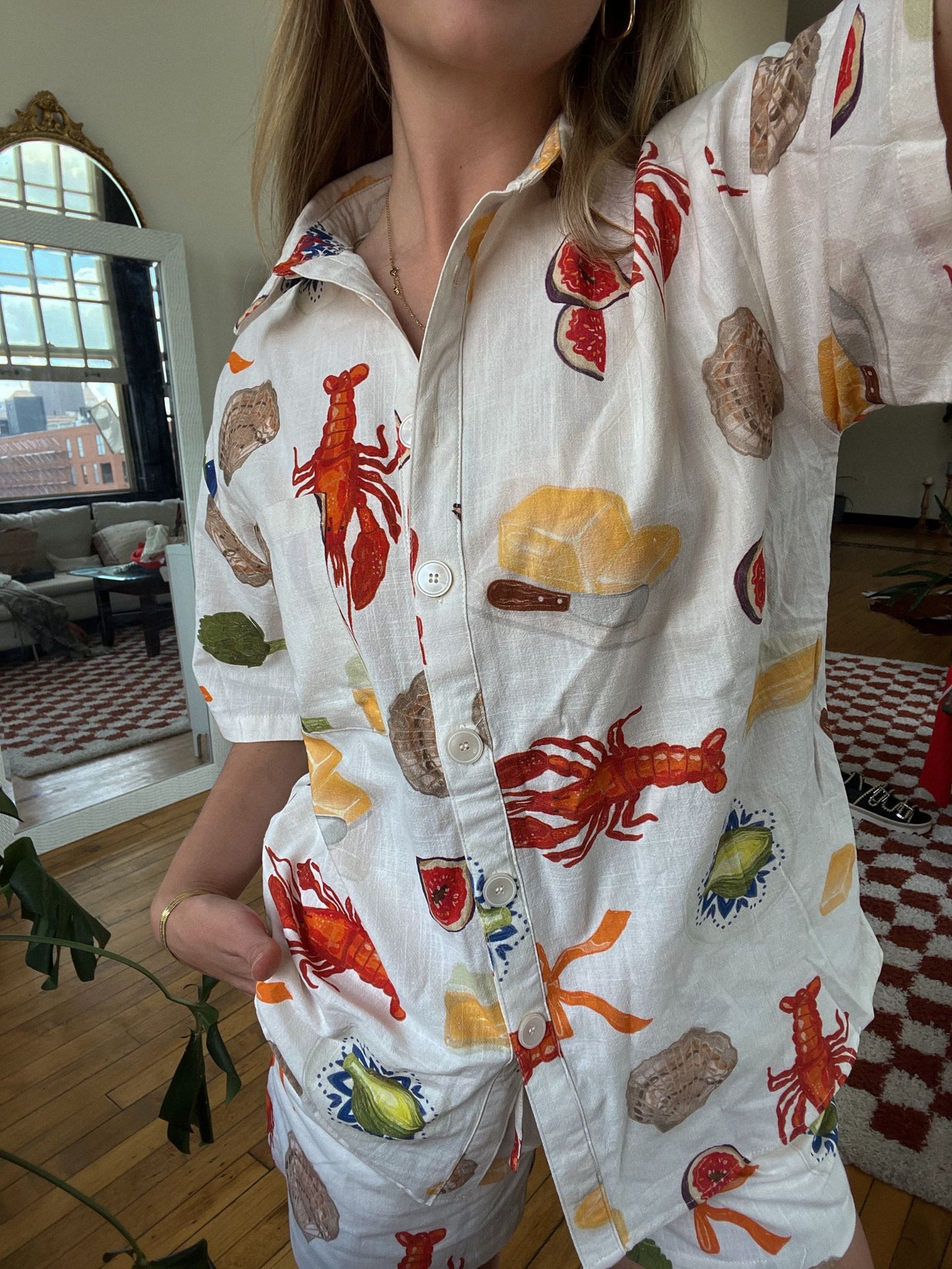 Bon Appetit Button-up Shirts