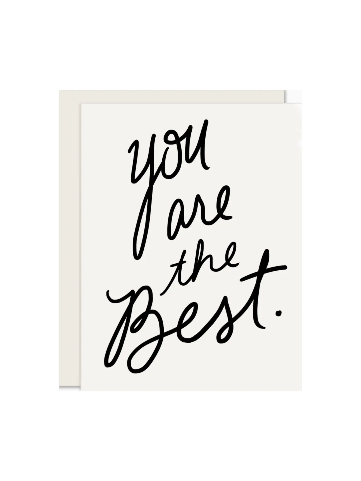 You Are the Best Card