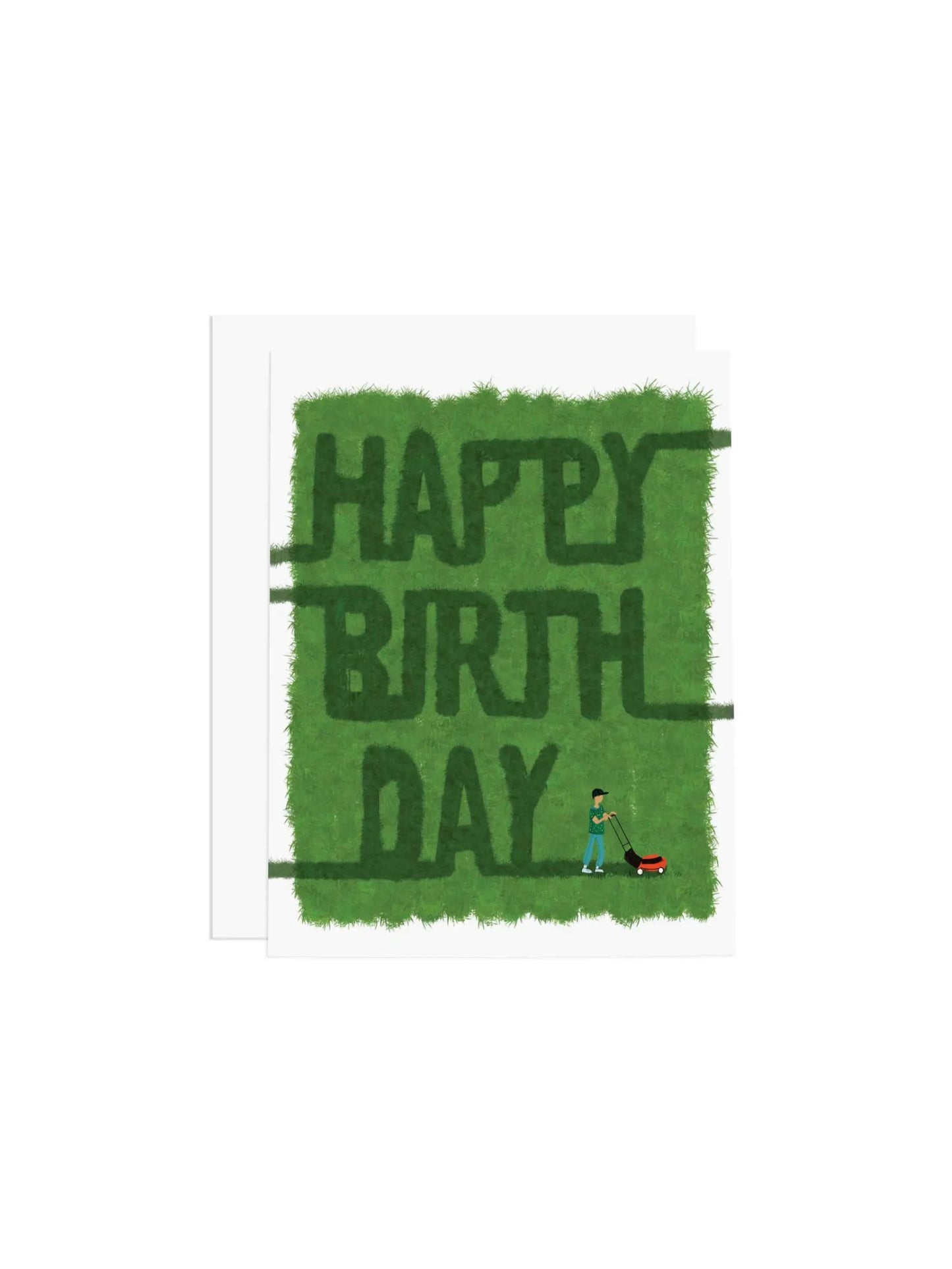 Mower Birthday Card