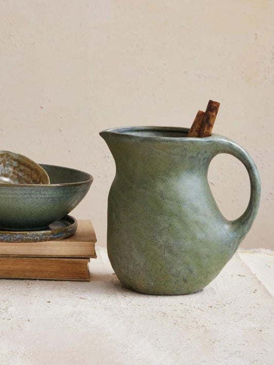 2-1/2 Quart Stoneware Pitcher (PICK UP ONLY)