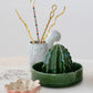 Stoneware Cactus Shaped Juicer