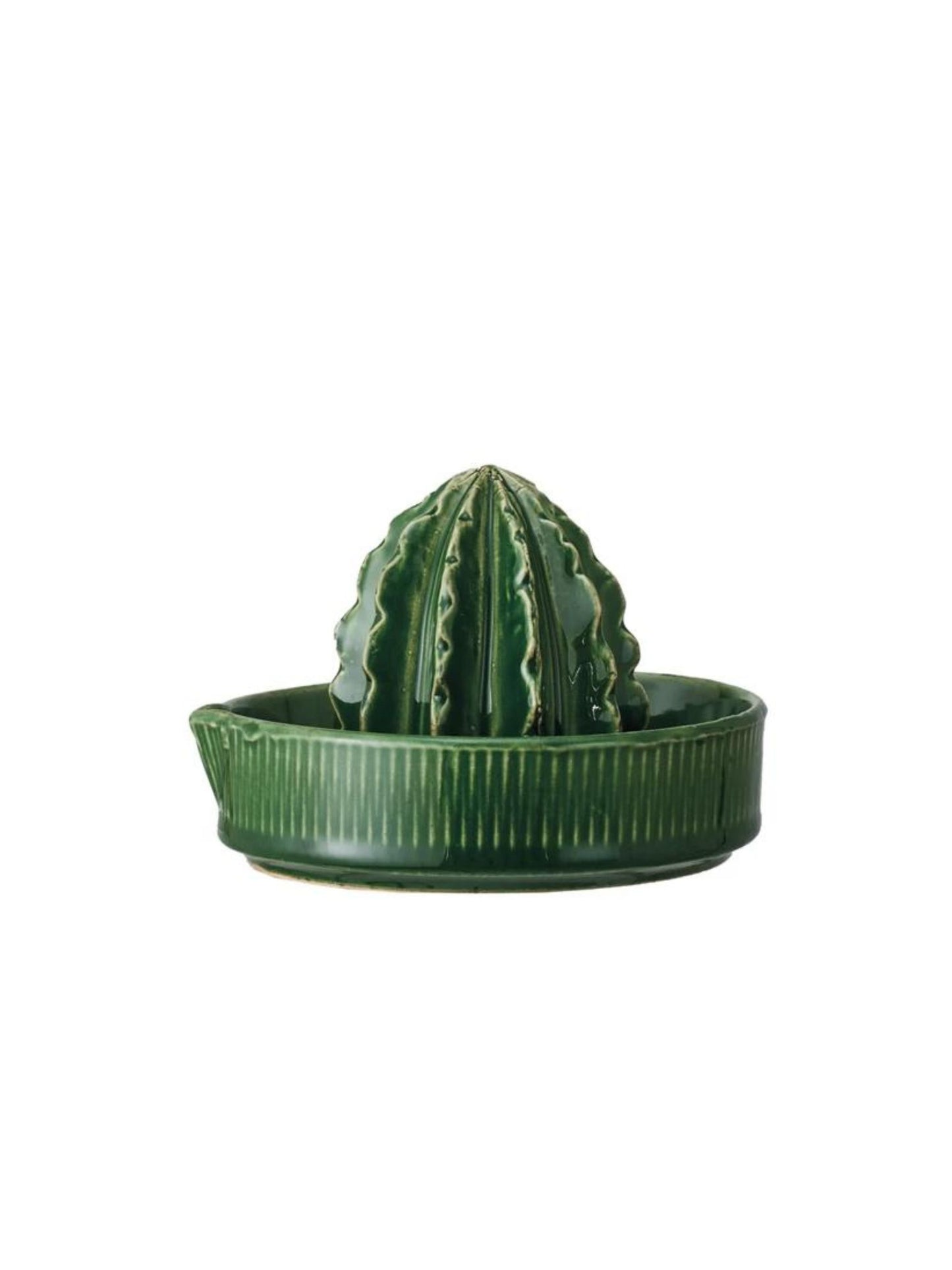 Stoneware Cactus Shaped Juicer