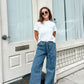 Mary Drawstring Denim Pants