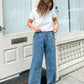 Mary Drawstring Denim Pants