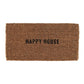 Natural Coir Doormat "HAPPY HOUSE"