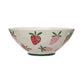 Painted Stoneware Bowl w/ Strawberries