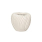 Stoneware Pleated Planter