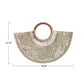 Woven Seagrass Fan Wall Décor w/ Wood Handle