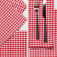 Recycled Cotton Gingham Napkins Set of 4