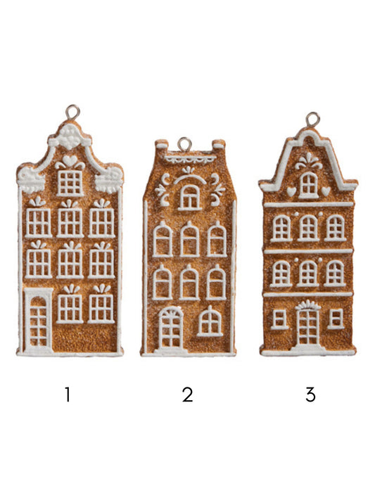 Gingerbread Village Ornament