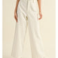 White Wash Denim Bottoms