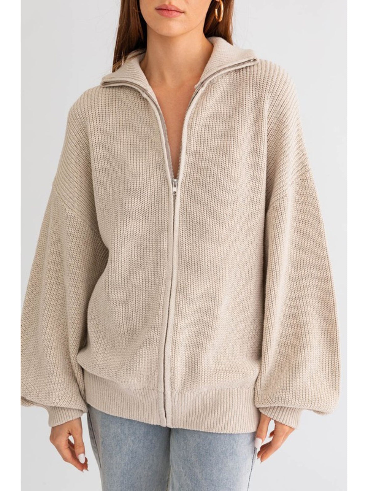 Wyoming Zip Up Sweater