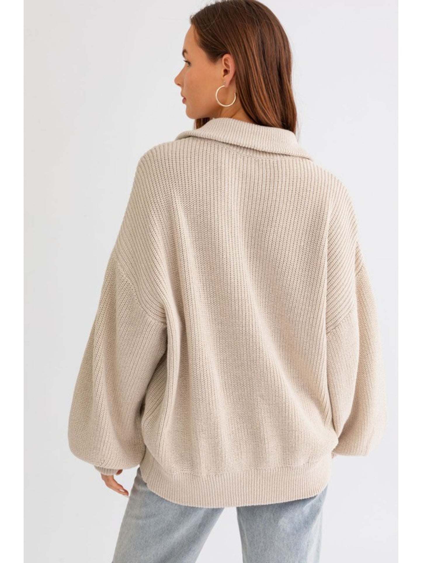 Wyoming Zip Up Sweater