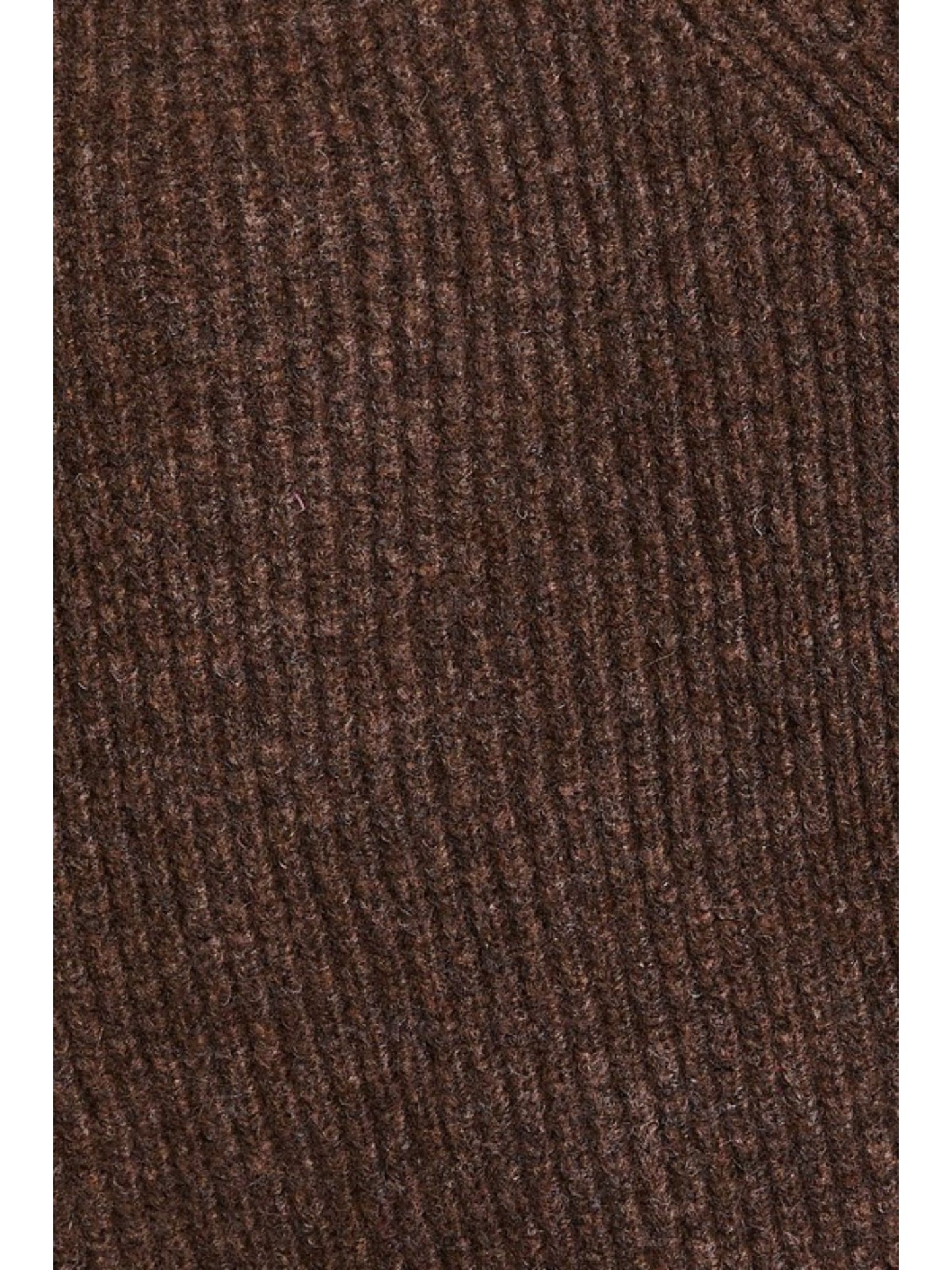 Chocolate Cut Out Ribbed Sweater