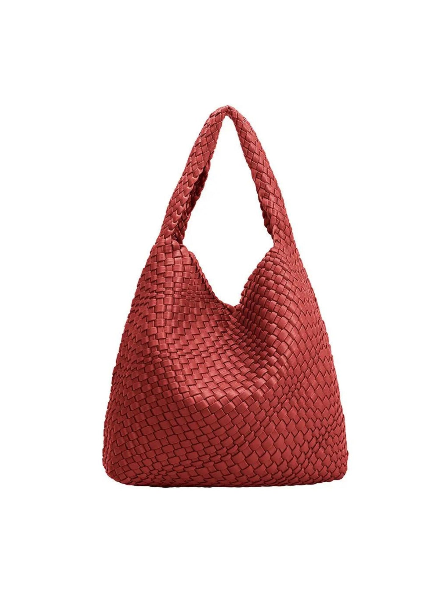 Johanna Red Large Recycled Vegan Shoulder Bag