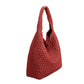 Johanna Red Large Recycled Vegan Shoulder Bag