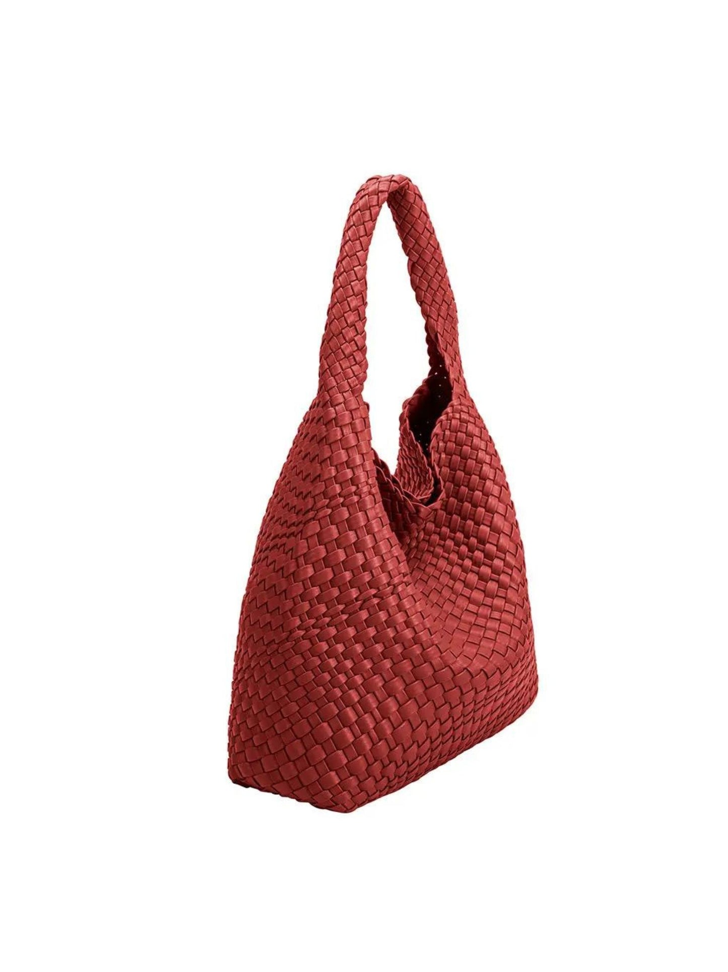 Johanna Red Large Recycled Vegan Shoulder Bag