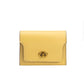 Tara Vegan Card Case Wallet - Yellow