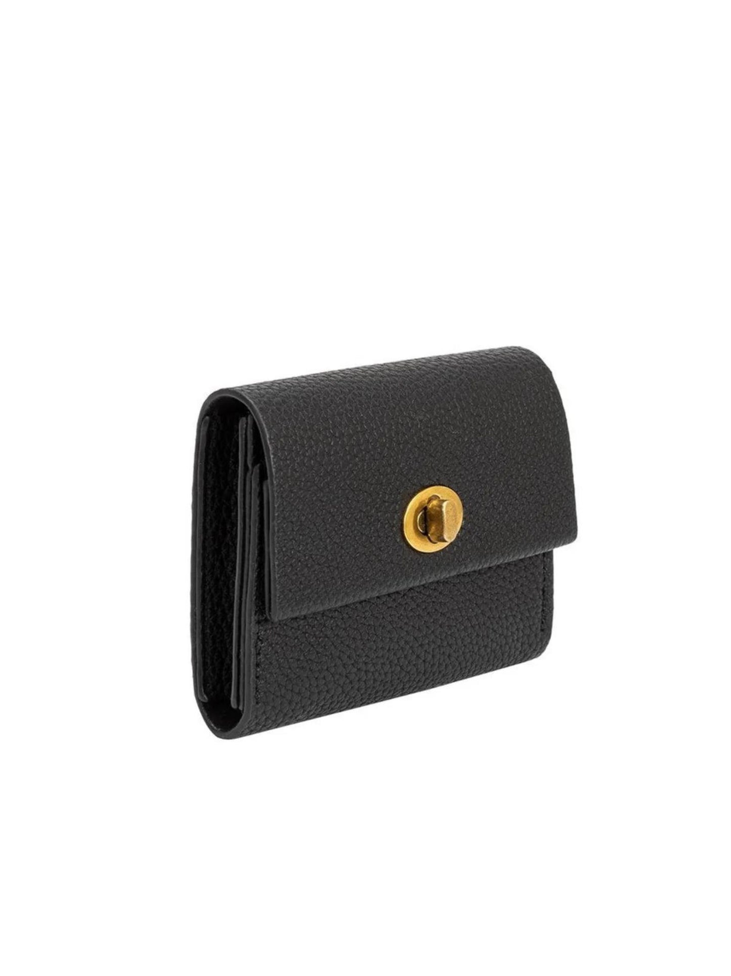 Rita Black Vegan Card Case Wallet - Black