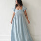 Light Blue Linen Dreams Dress