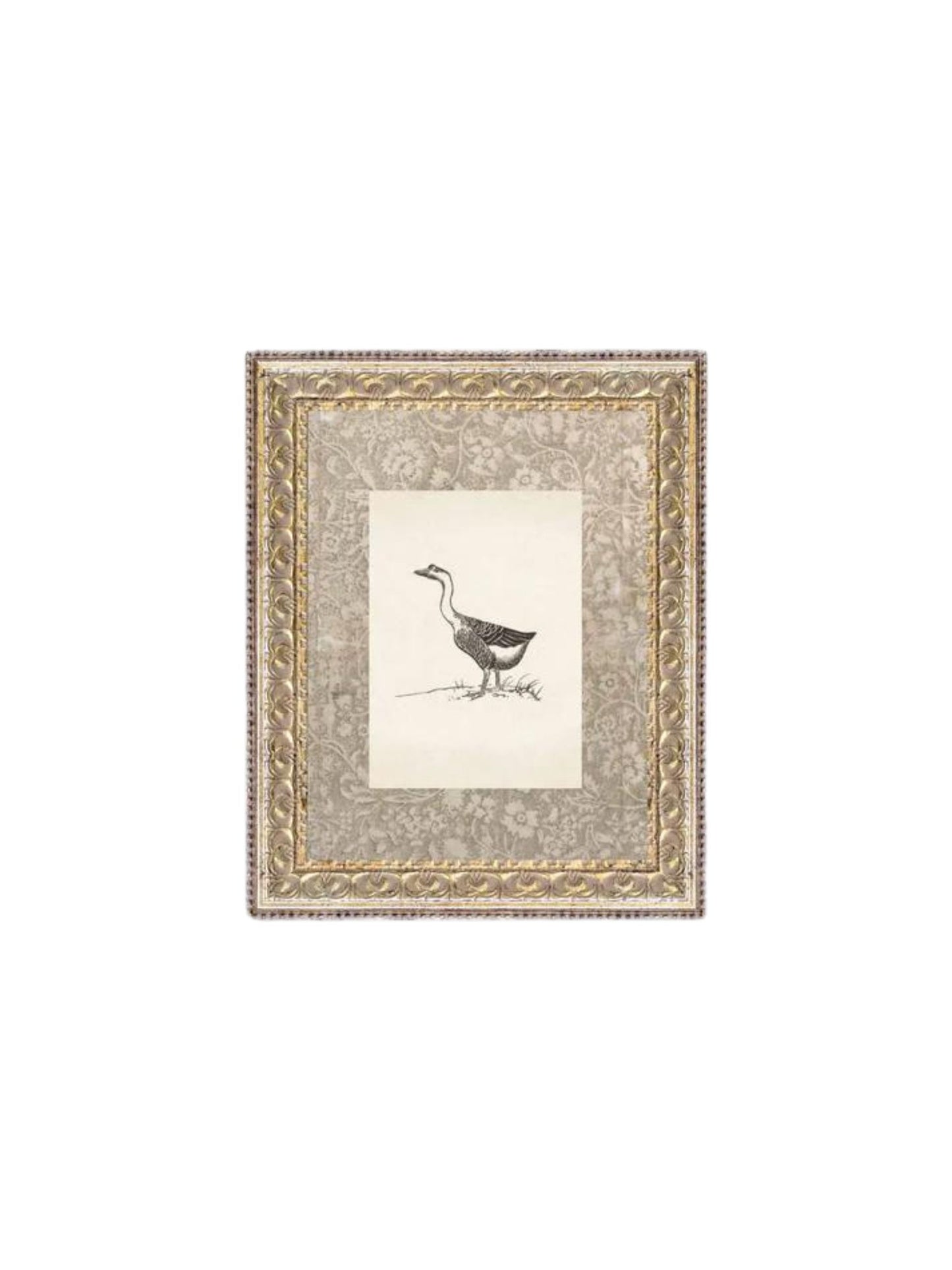 Single Goose Framed Picture