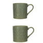 16 oz. Debossed Stoneware Mug, 2 Styles (Each One Will Vary)