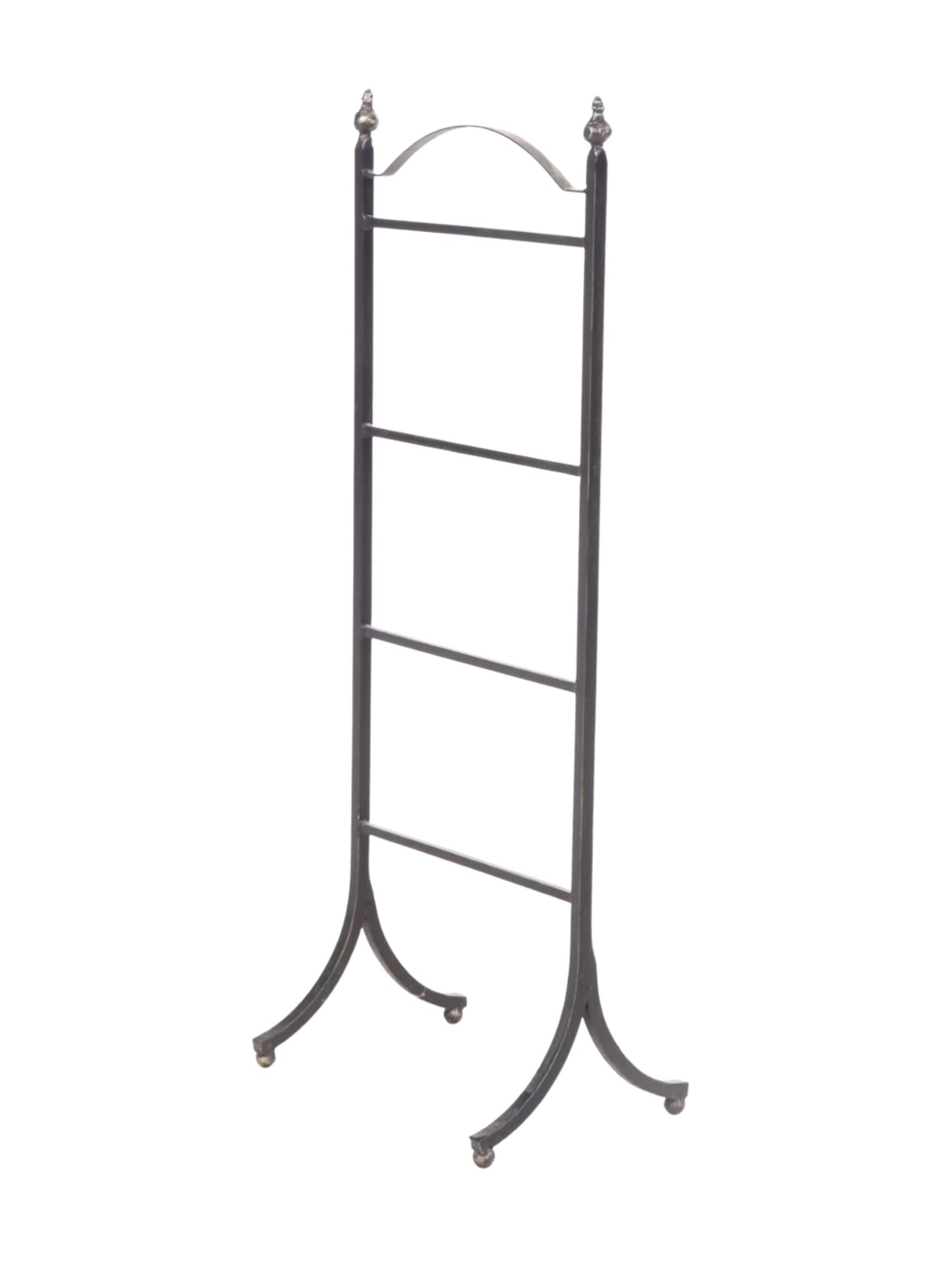 Regency Style Metal Blanket Rack - Found