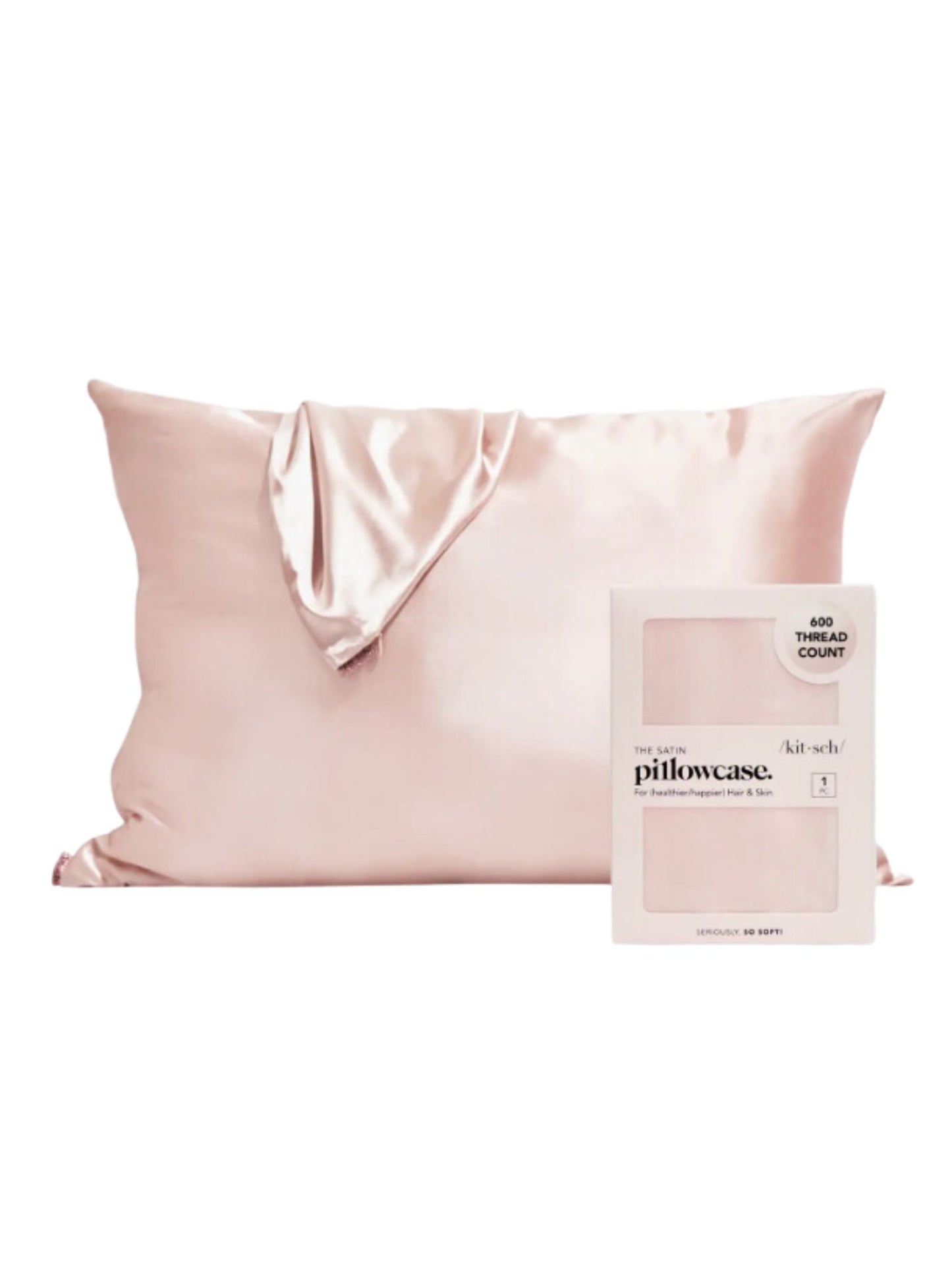 Satin Pillowcase - Blush