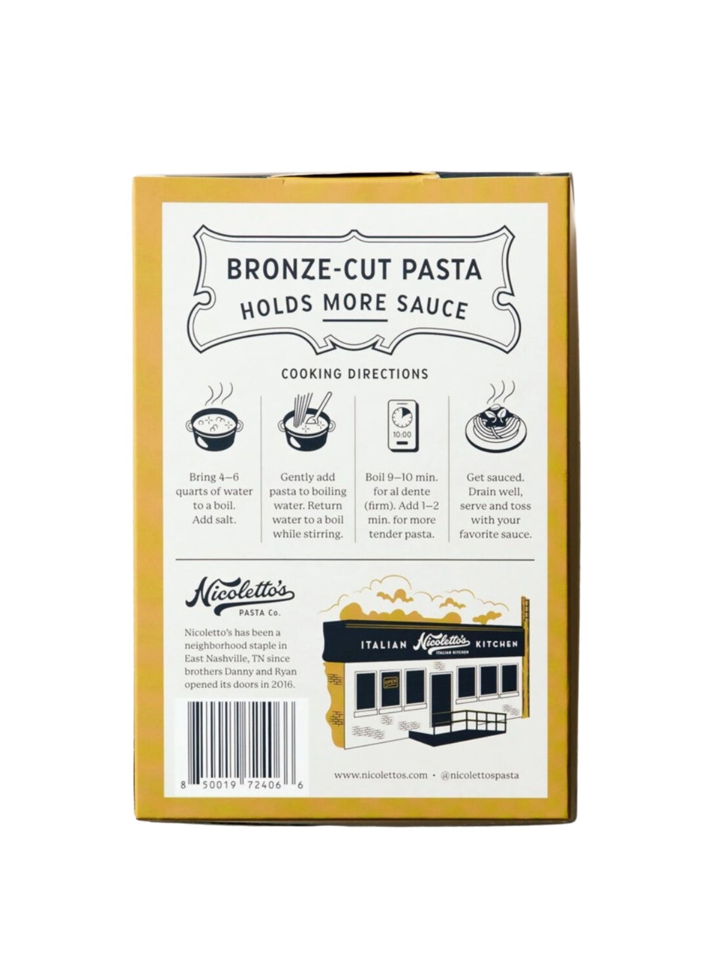 Bronze Cut Rigatoni