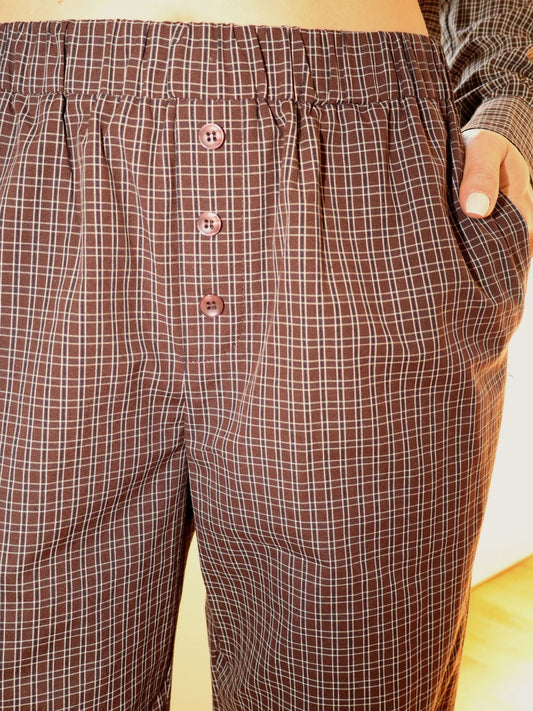 Plaid PJ Pant