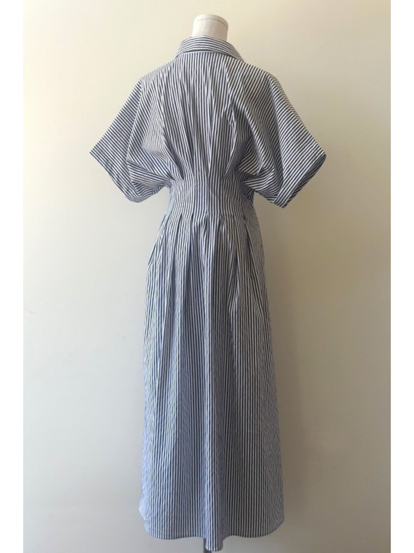 Riviera Pleated Shirt Dress