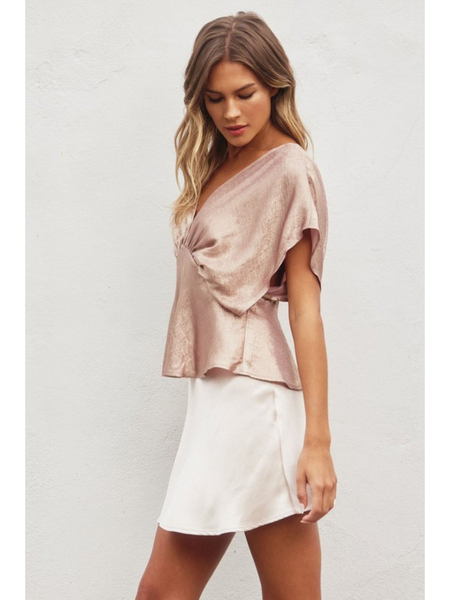 Too Precious Satin Top