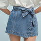 Maine Denim Wrap Skort