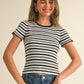 Stripe Knitted Top