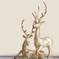 Gold Resin Deer