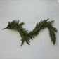 72"L x 8"H Faux Spruce & Pine Garland w/ Natural Pinecones