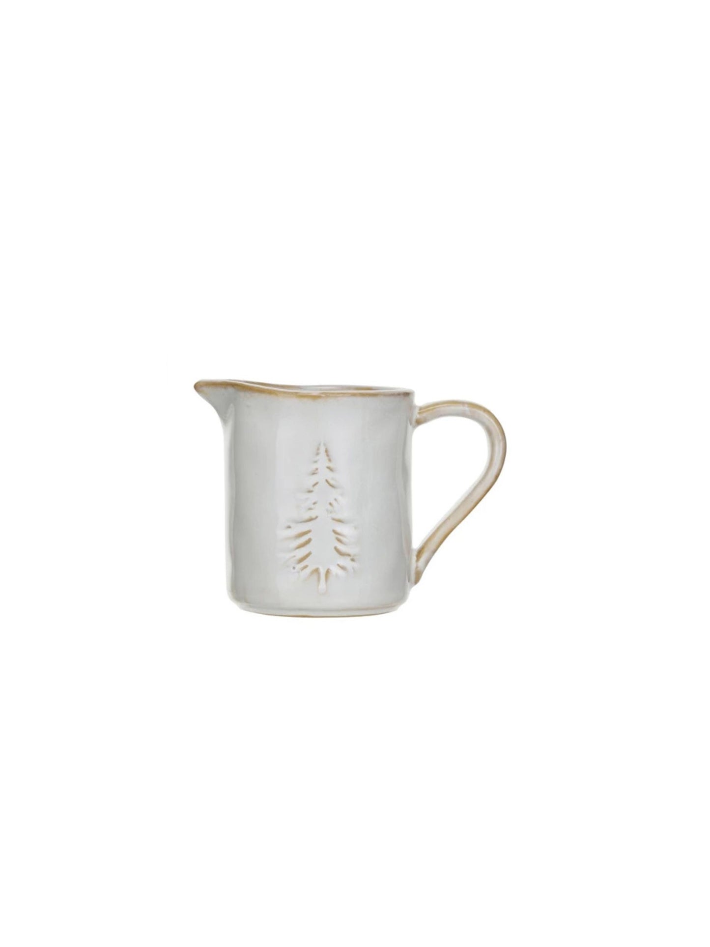 5 oz. Pine Tree Stoneware Creamer